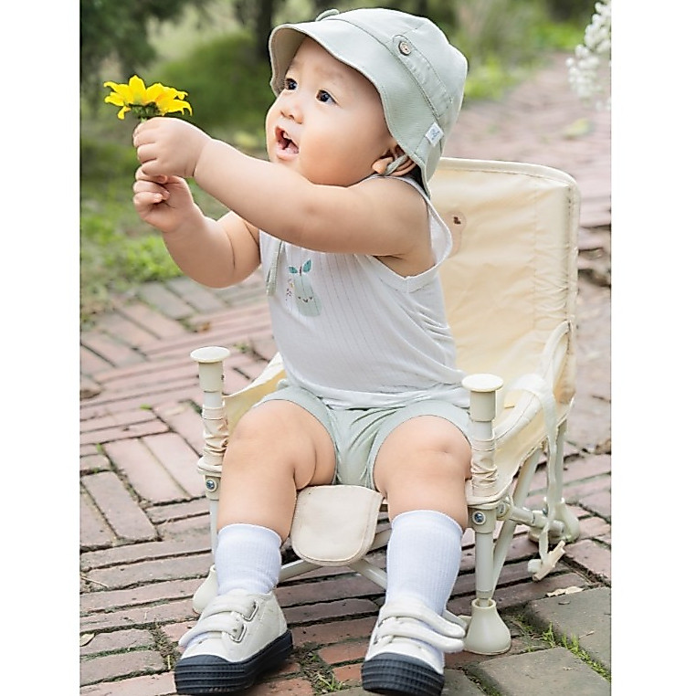 [Bu Baby] (6M-5Y) Bộ sát nách cổ tròn Bubaby Molist BMD140403, Siro BSR140402