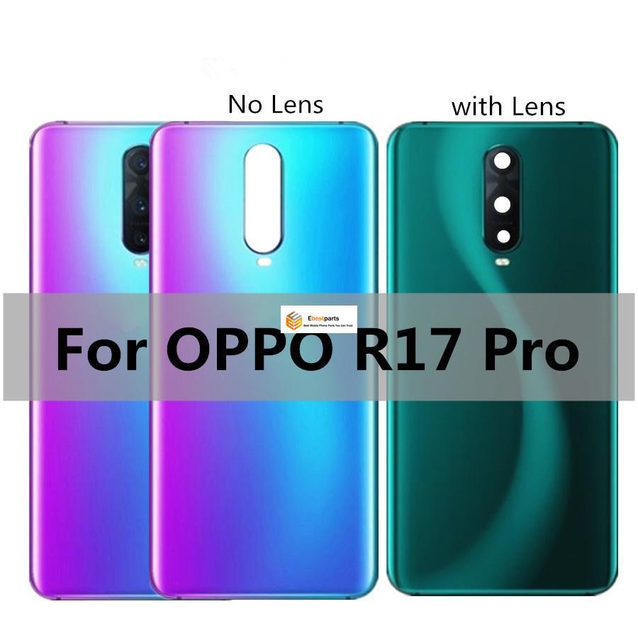 Ebest-New Kính Pin Mặt Sau Nắp Cửa Nhà Ở Cho OPPO R17 Pro Pin Sửa Chữa Sau Pin Nhà Ở