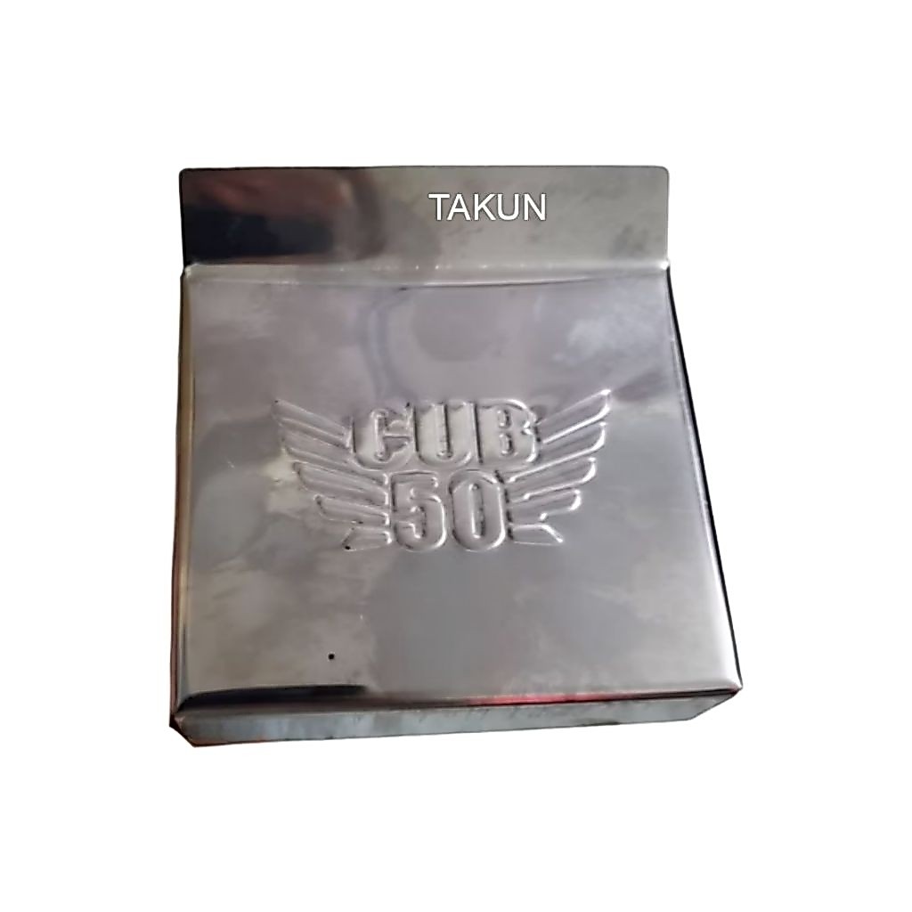 Nắp inox chụp pô e xe CUB 82...