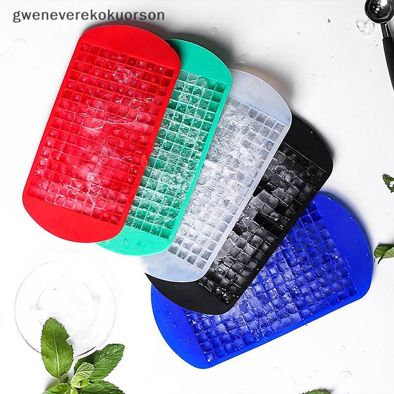 Silicone mini ICE CUBE khay nhỏ Ice Cube Khuôn Silicone Ice Cube Maker có thể gập lại Ice Cube khay 
