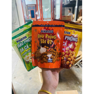 Thùng 20 Gói Đậu Phộng Pinattsu Oishi 85g Đủ Vị THƠN NGON GIÒN RỤM