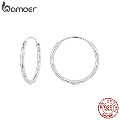 Bông tai bạc 925 đơn giản, chống dị ứng - Trang sức nữ cao cấp