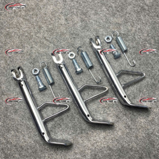 Chân Chống XiKen Xi Mạ Bóng Cho Xe Wave, Dream, Future, Winner X, Sonic - Kèm Lò Xo Và Ốc.