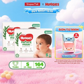 [Live Độc Quyền] Combo 2 gói Tã quần Huggies Skin Perfect Mega Jumbo & Tã/Bỉm quần/dán Platinum NatureMade