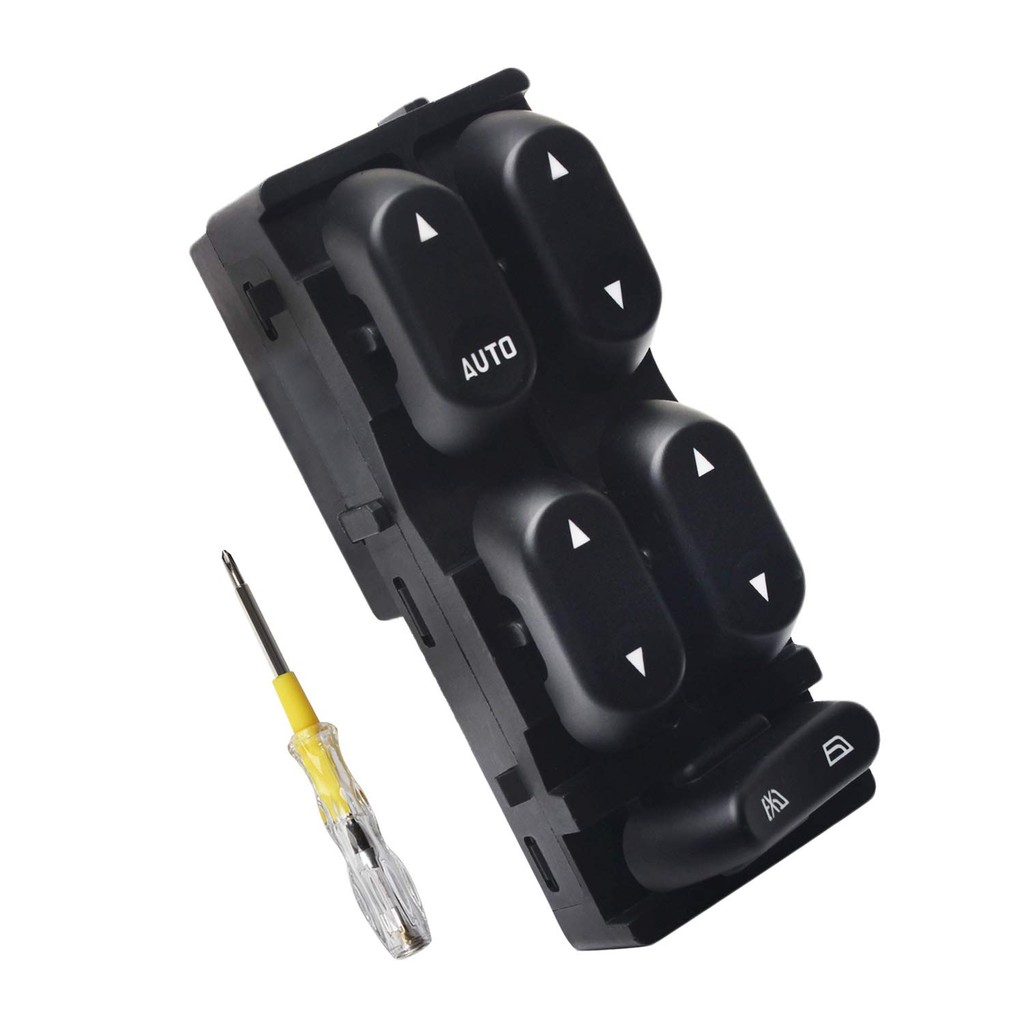 Công tắc cửa sổ điện Master Tương thích với 2002-2004 Ford F250 F350 F450 F550, 2002-2003 Ford Explo