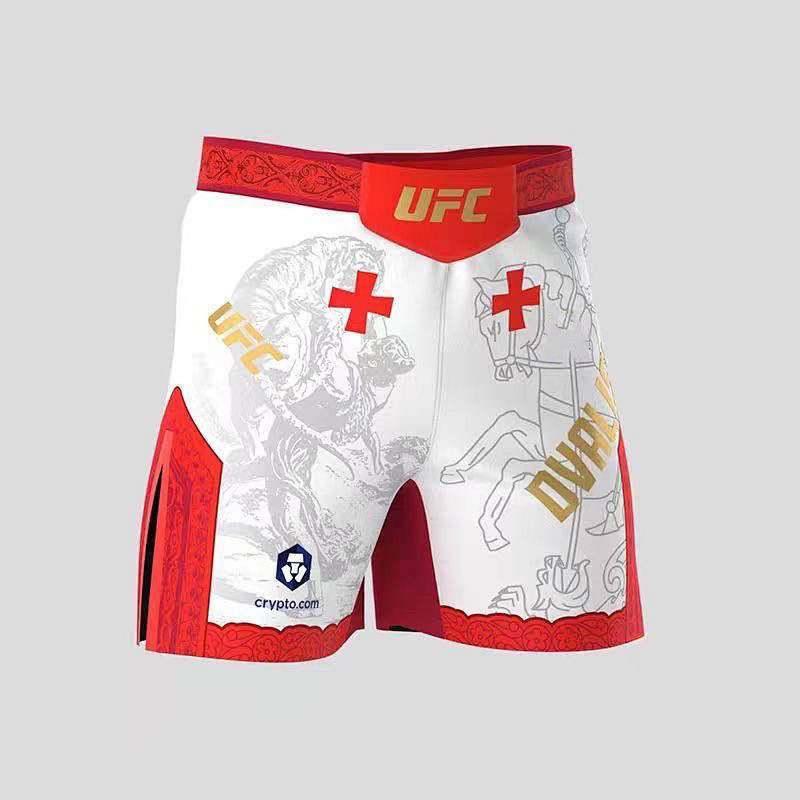 Muay Thai Shorts Fight MMA Sanda Training Wrestle Pants Sports Fitness Boxing Quick-Drying Shorts EV