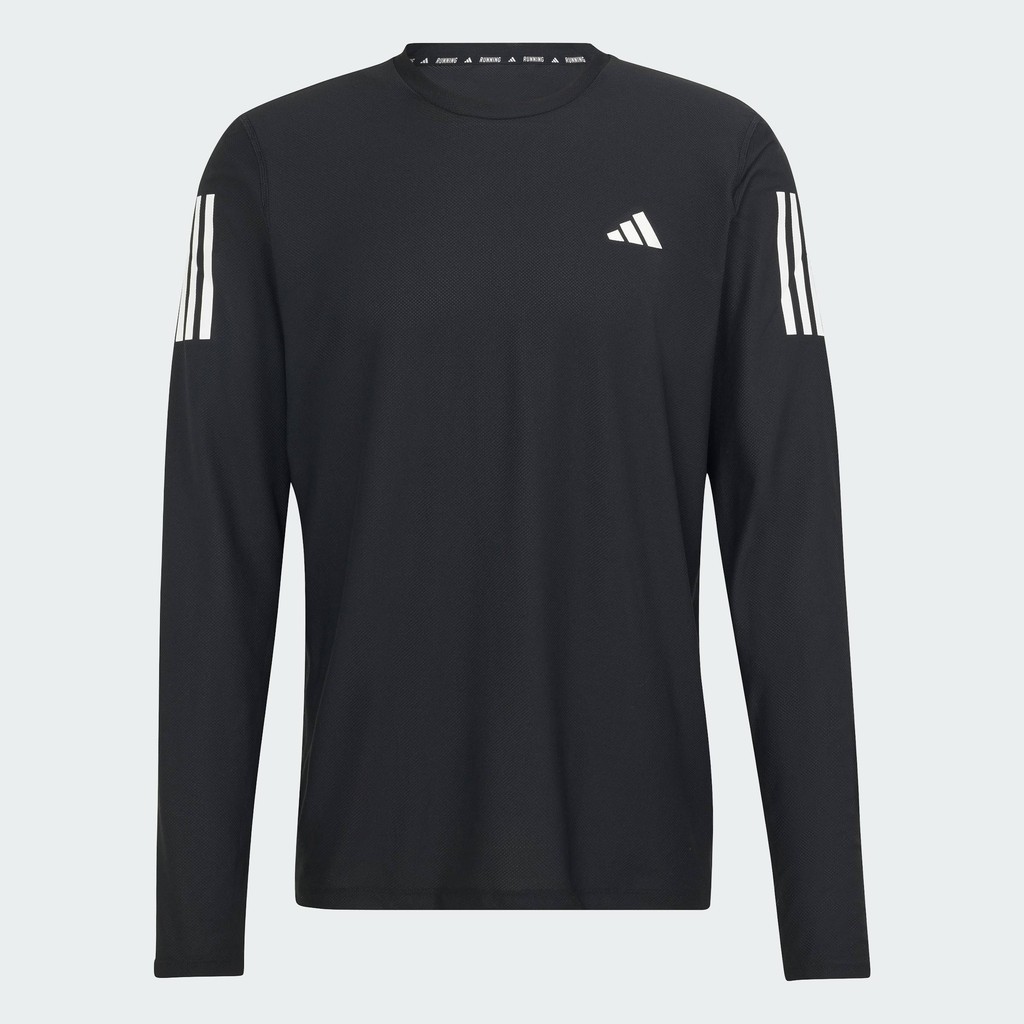 adidas Running Own The Run Long Sleeve Tee Men Black IN1486