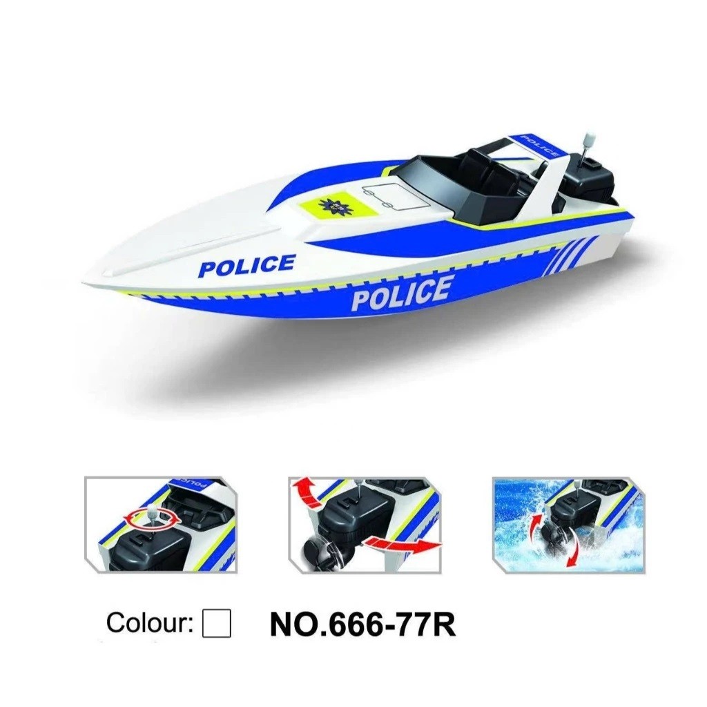 Đồ chơi - 666-77R TOYSTAR mô hình tàu cao tốc cảnh sát