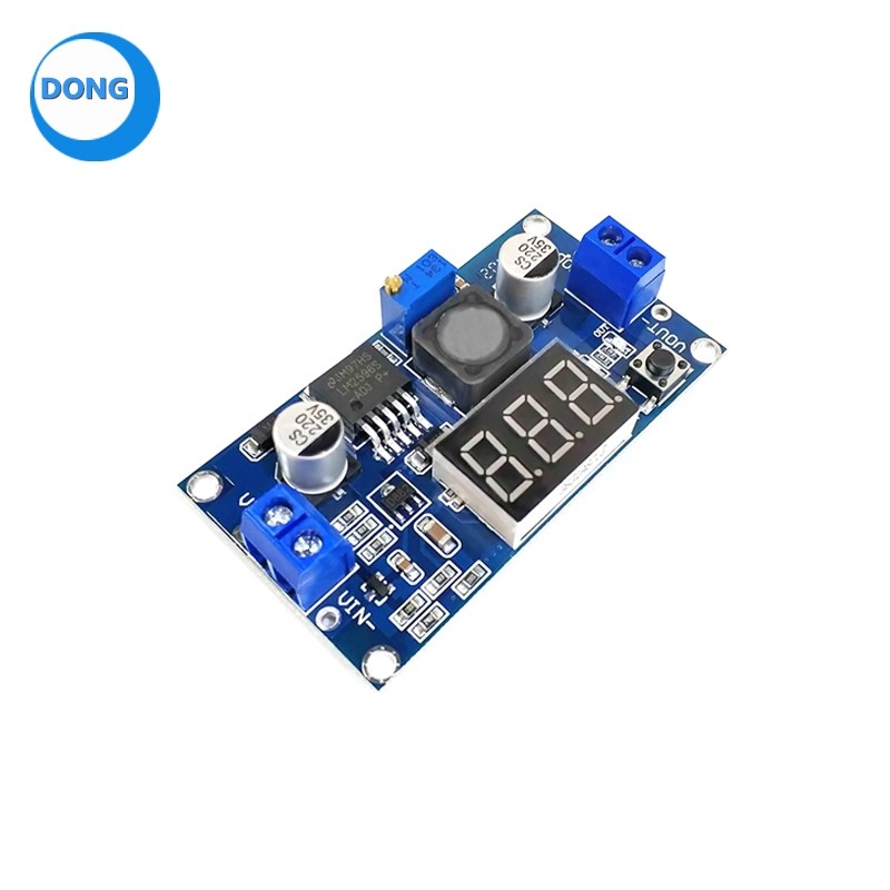 Bộ chuyển đổi bước xuống DC-DC Buck LM2596S với màn hình 7 đoạn LM2596 MODULE