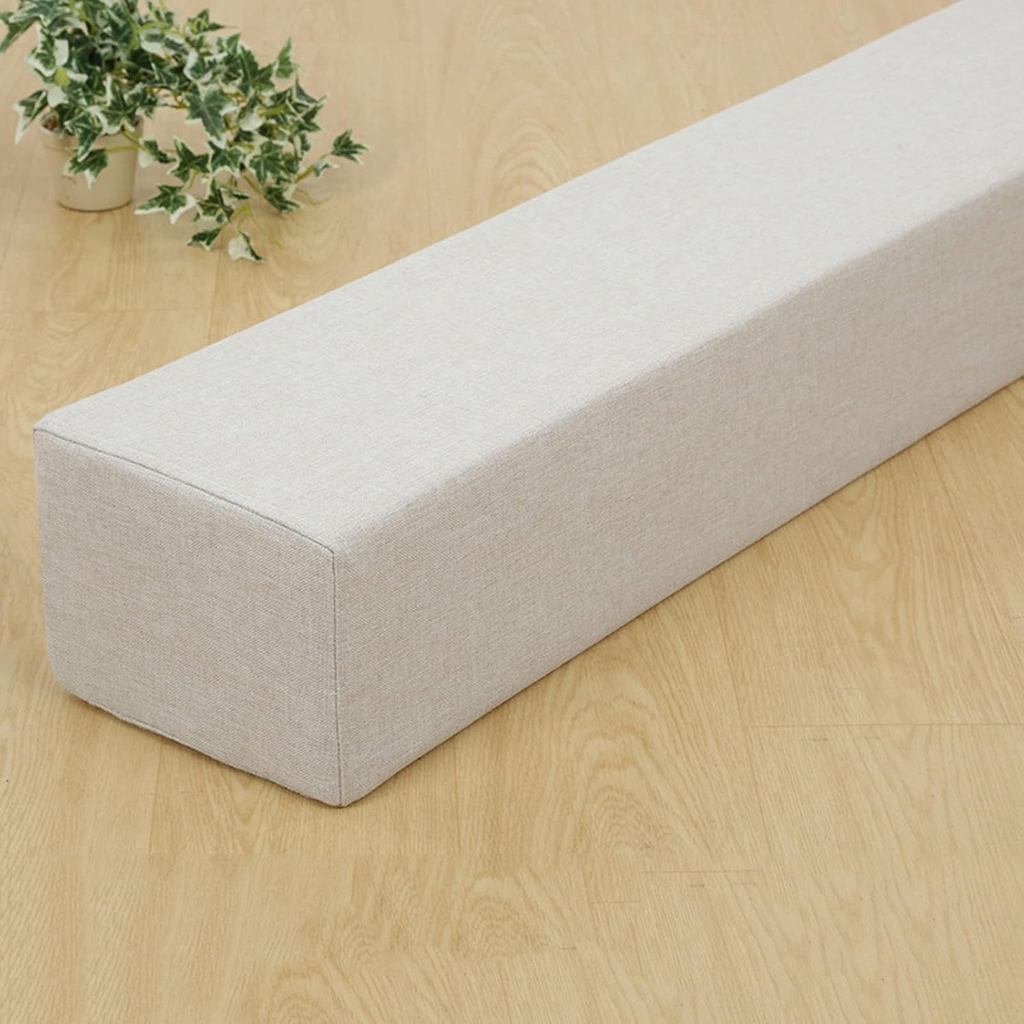 BedSofaCrackFiller, NệmWedgePillowHeadboardorWallGapFillerwithRemovableCover, HighDensityBedsideCush