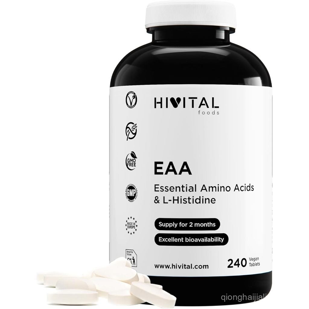 Axit amin thiết yếu EAA. 240 Viên nén chay có thể sử dụng trong 2 tháng điều trị. 9 Axit amin thiết 