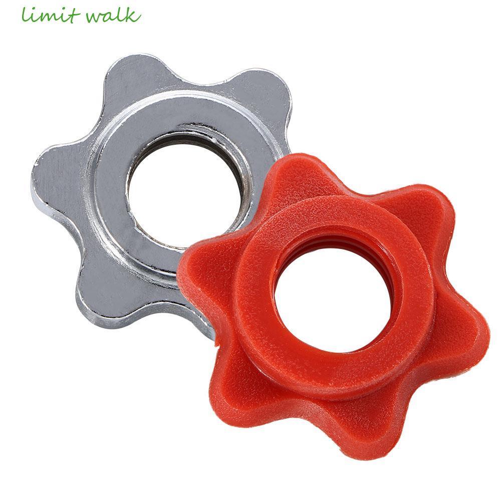 GIỚI HẠN WALK Dumbell Nut Kẹp chống trượt Dumbell Bền Dumbell Phụ kiện khóa quay Phụ kiện nâng tạ Đa
