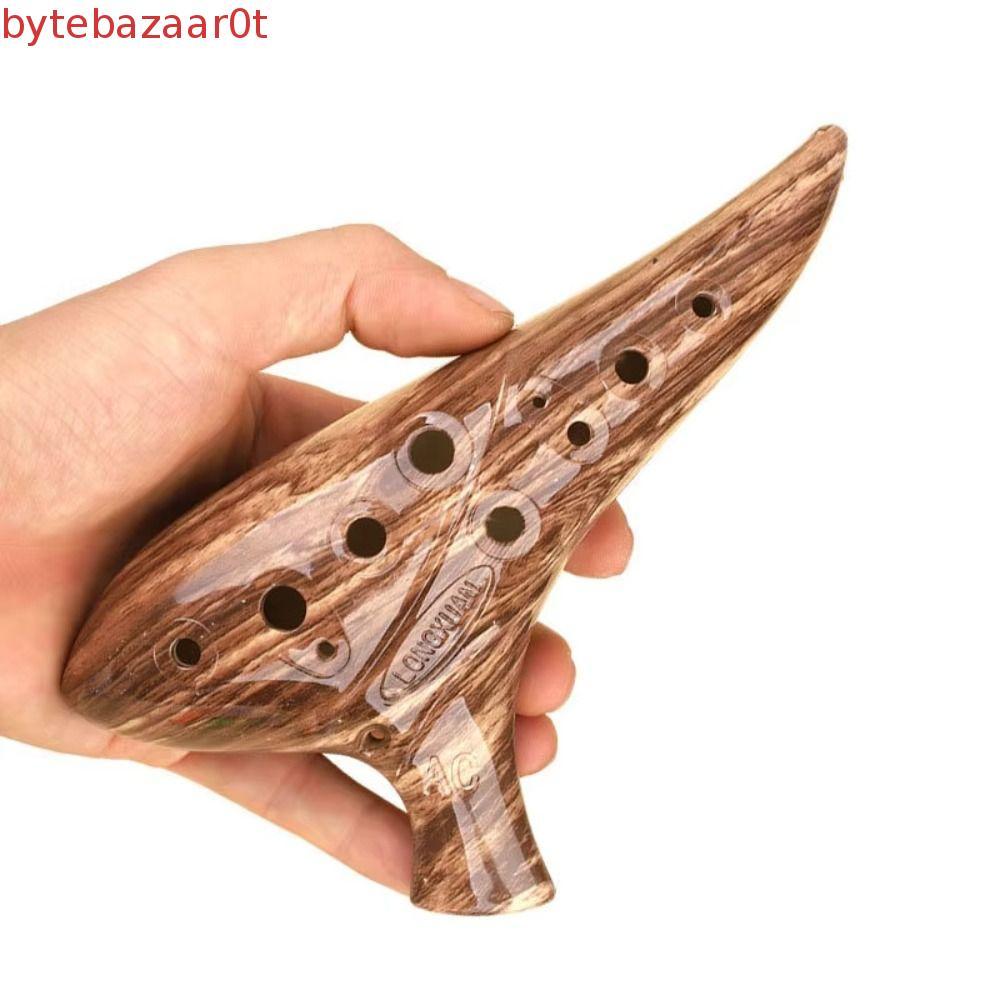 Nhạc cụ Ocarina BYTEBAZAAR, Chất lượng chuyên nghiệp Alto C Tone 12 lỗ Ocarina, Âm thanh mềm thanh l