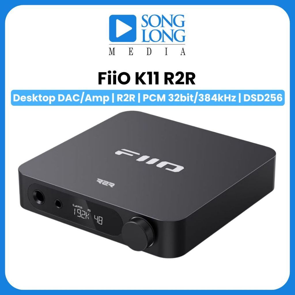 Thiết bị giải mã âm thanh FiiO K11 R2R - Chính hãng phân phối