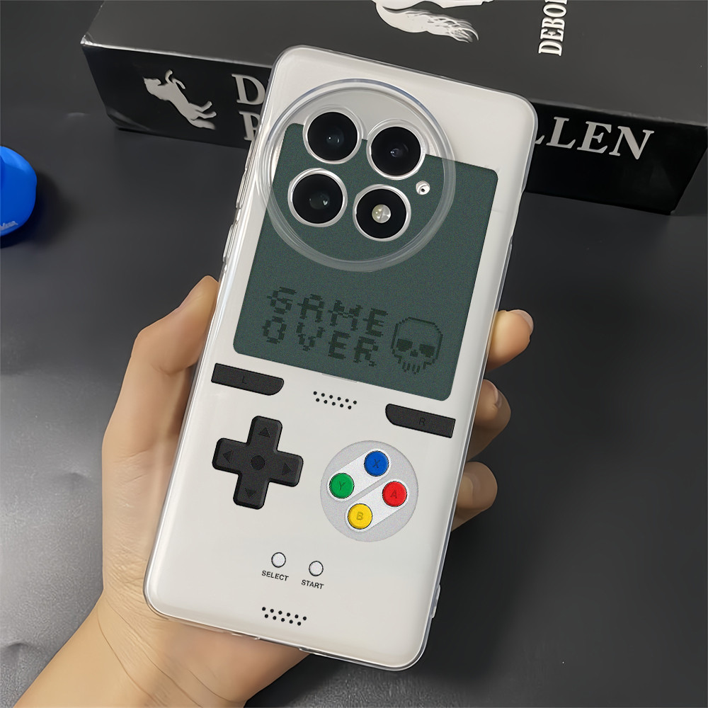"Game Machine" Ốp Điện Thoại TPU Mềm Trong Suốt Cho Oneplus Ace 6 6T / 15 13 13R 13T 12 12R 11 Ace 5