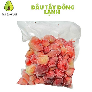 [Ship hỏa tốc HCM]  Dâu tây Đà Lạt Loại II cấp đông -1kg - Trái Cây Cười