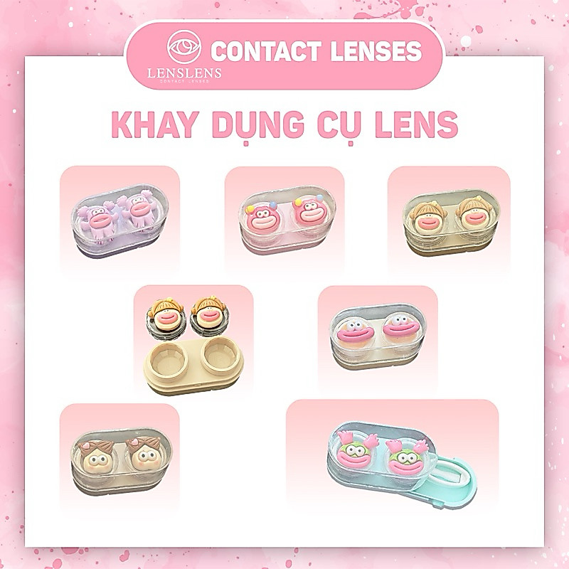 Tổng Hợp Khay Đựng Lens Hộp Đựng Kính Áp Tròng LENSLENS_ORDER