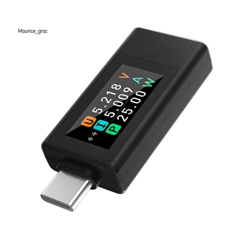 Máy kiểm tra USB Type-C KWS-1902L Đa chức năng 4-30V Tối đa 12A Đồng hồ đo công suất Chức năng lưu t