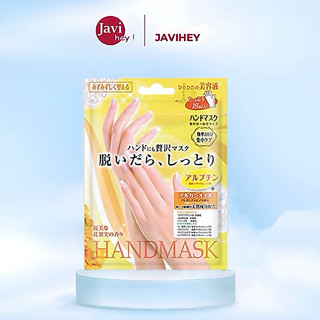 Ủ Tay Mềm Mịn Trắng Hồng Hand Mask Beauty World Nhật Bản - Túi 18ml (2 miếng)