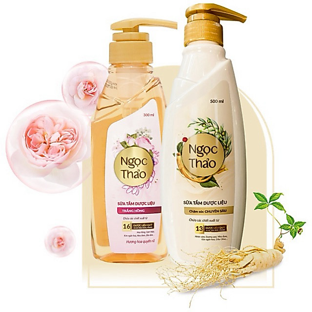 Sữa Tắm Ngọc Thảo chai 300ml/ 500ml