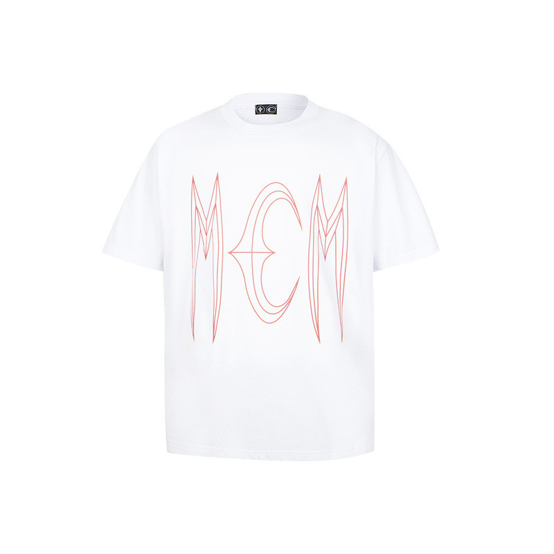 KQ9L THUG CLUB Thug Club Hollow Letter Print Loose Street Hip-Hop Unisex T T-shirt Fashion