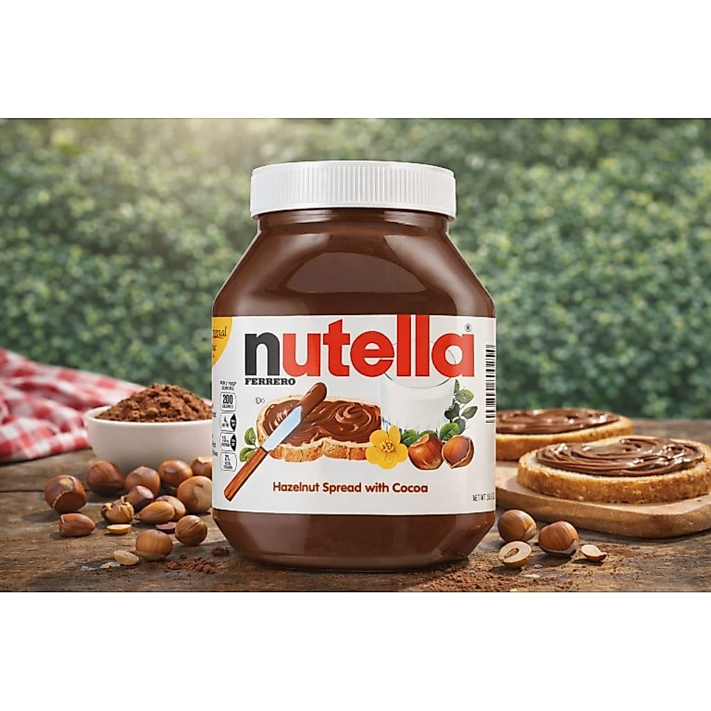 Bơ hạt phỉ phết ca cao Nutella 680g