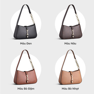Túi Lata (Thời trang nữ dự tiệc size 24 - Túi đeo vai da HN108)