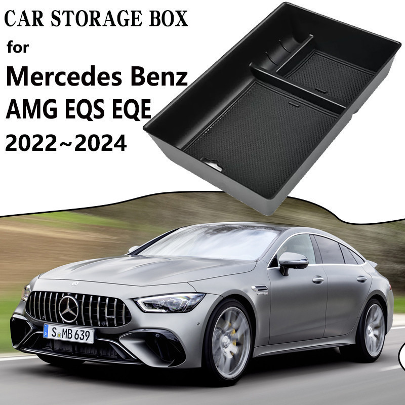 Xe Tay Hộp Bảo Quản Cho Xe Mercedes Benz AMG EQS EQE 350 450 + 2022 2023 2024 Điều Khiển Trung Tâm N