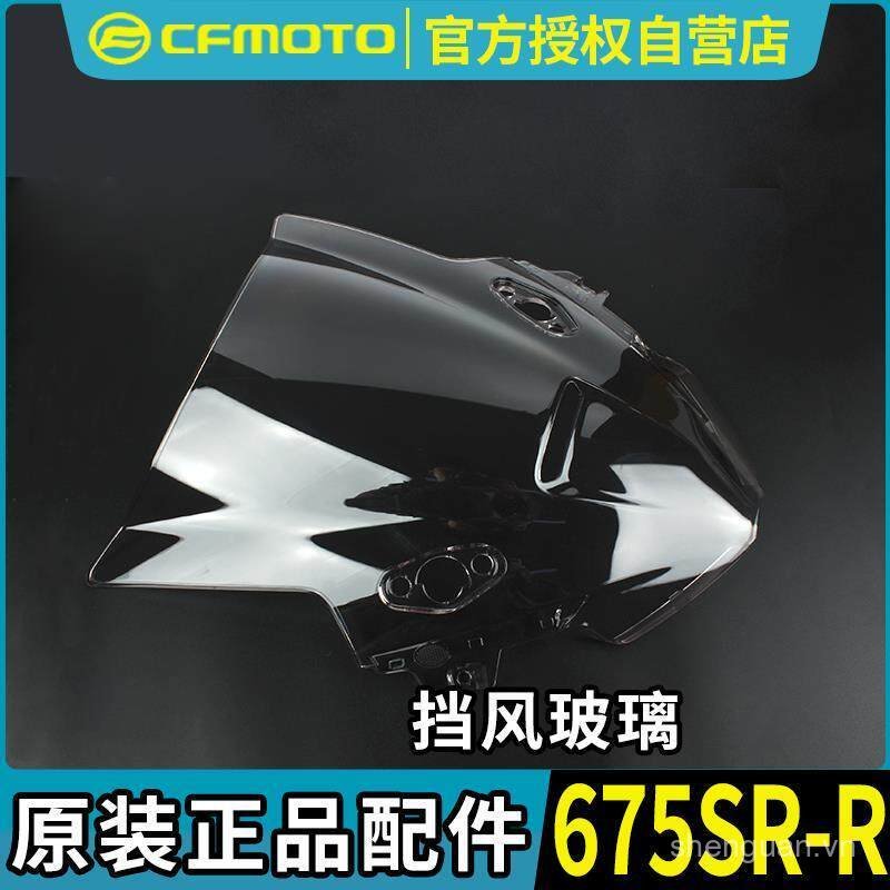 Phong Cách Mới CFMOTO Xe Máy Lò Xo Breeze 675SR-R Kính Chắn Gió Trước CF650-10 Kính Chắn Gió Trước C