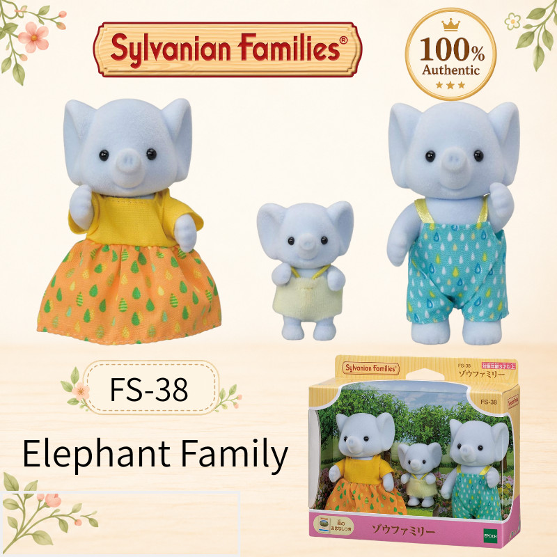 Sylvanian Families Elephant Family FS-38 EPOCH