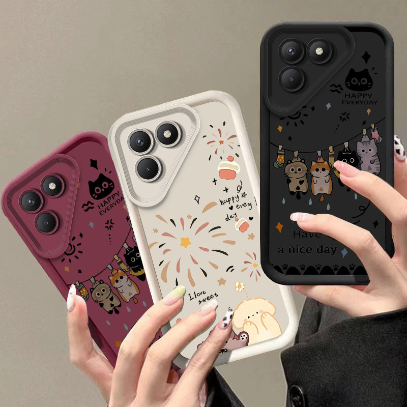 Ốp điện thoại Cho Tecno Pova 7 Neo Pova 7 Phim Hoạt Hình Thời Trang Mèo Tecno Pova 7 Neo Silicon Mềm