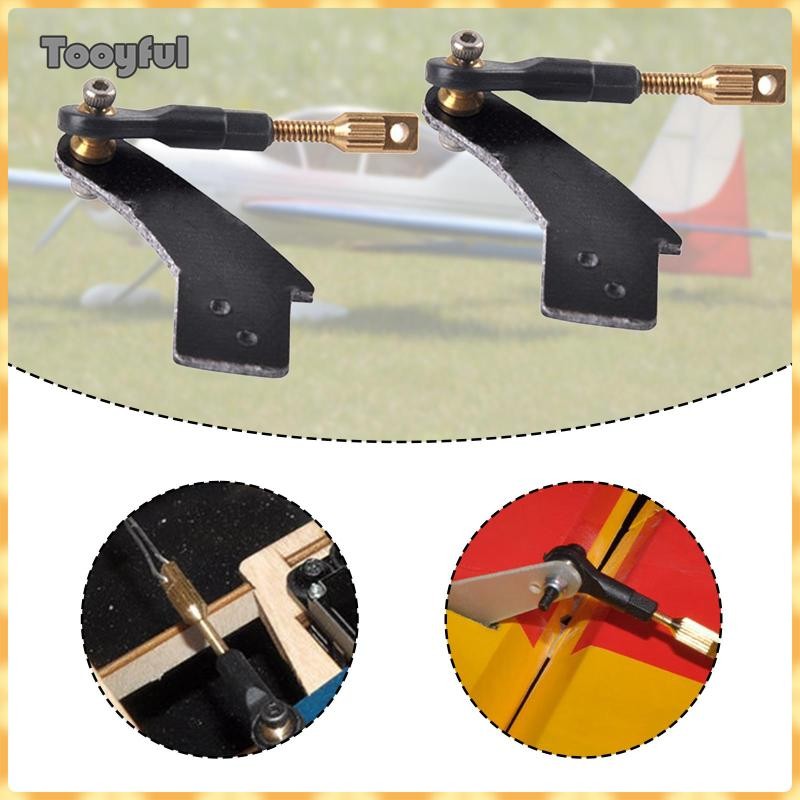 Tooyful Bánh Lái Góc Dây Thép Bộ Bánh Xe Đơn Cốc Bóng Khớp 30E 30cc 3.8mmx20mm Đầu Bóng Phụ Kiện Phụ