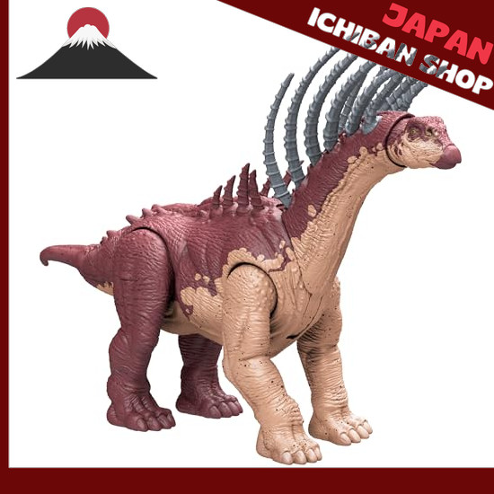 【Từ Nhật Bản】 Mattel JURASSIC WORLD Big Action Bajadasaurus Children's Figure Dinosaur Toy Toy Lengt