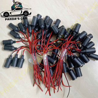   Combo 50 cái  Ổ Cắm Tẩu Sạc Đầu Cái Trên Ô Tô - Ổ Cắm Tẩu Cho Camera Hành Trình 12V -24V  10A 
