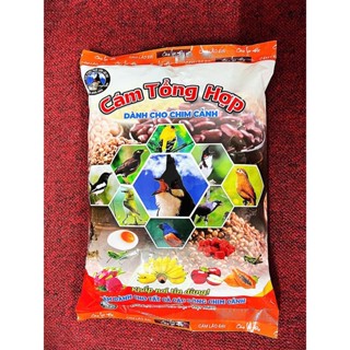  1KG Cám Lão Đại,Cám tổng hợp Lão Đại gói đỏ dành cho tất cả các loại chim cảnh - Thức ăn cho chim cảnh giá rẻ 