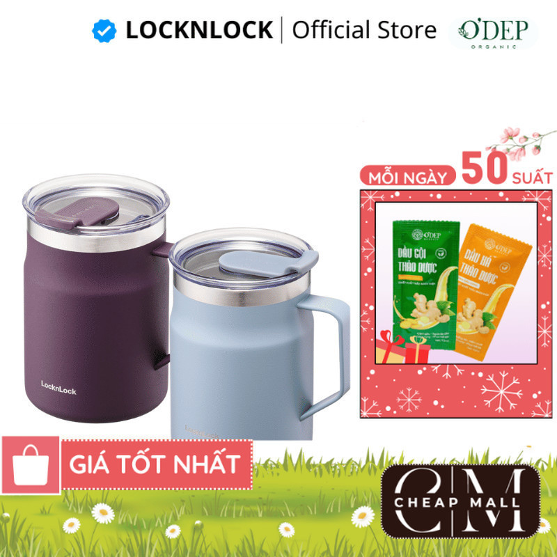 Cốc giữ nhiệt 475ml LocknLock Chính hãng Metro Table Mug LHC4219SBLU - CHEAP CMO