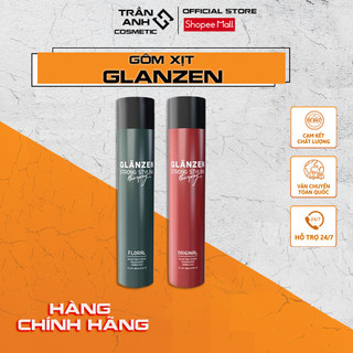 Gôm xịt giữ nếp cứng cho tóc nam và nữ Glanzen 380ml - dễ dàng tái tạo kiểu, mùi sang trọng