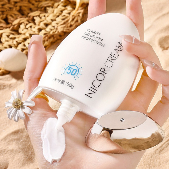 {Nicor} Kem chống nắng Cô Lập Chuyên Sâu Chống Kem UV Dưỡng Ẩm Nhẹ Bảo Vệ Lâu Dài 50gm