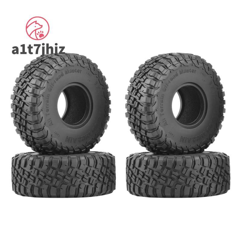4 120MM 1.9 Lốp Cao Su Lốp Bánh Xe Cho 1 / 10 RC Xe Bánh Xích SCX10 90046 AXI03007 TRX4 D90 CC01