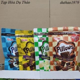 Snack Pillows Oishi Nhân Cốt Dừa Cà Phê  Gói 75g (combo 3 gói)