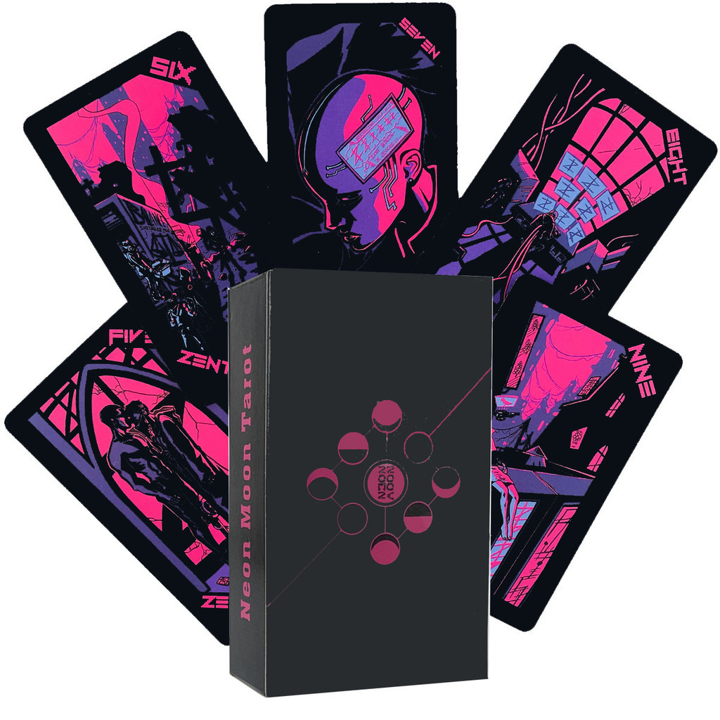 Thẻ Tarot Neon Moon Thẻ Neon Moon Tarot YPE5