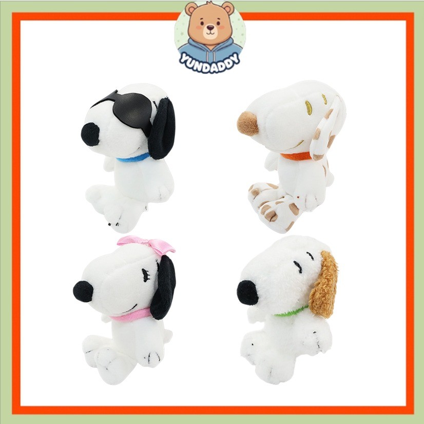[SNOOPY] Túi đựng gia đình Snoopy Peanuts (Joe Cool / Andy / Belle / Marbles)