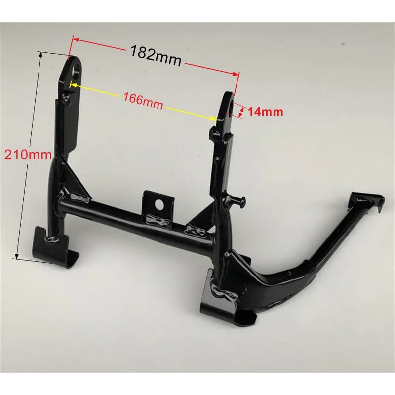 FW Xe Máy Giữa Chân Đế Chân Đế Trụ Trung Tâm Đỗ Xe Giá Đỡ Hỗ Trợ Cho Suzuki AN125 AN150 AN 125 HJ125