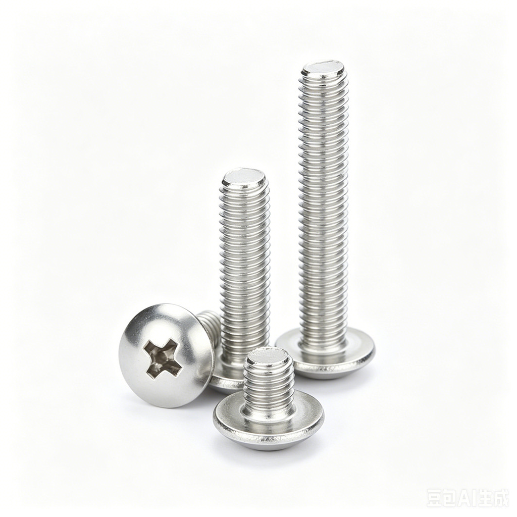 M5-M8 Ốc Vít inox đầu dù pake Inox 304 M5/M6/M8, Bu lông inox đầu dù pake inox 304 [LBG-YL-VN2]