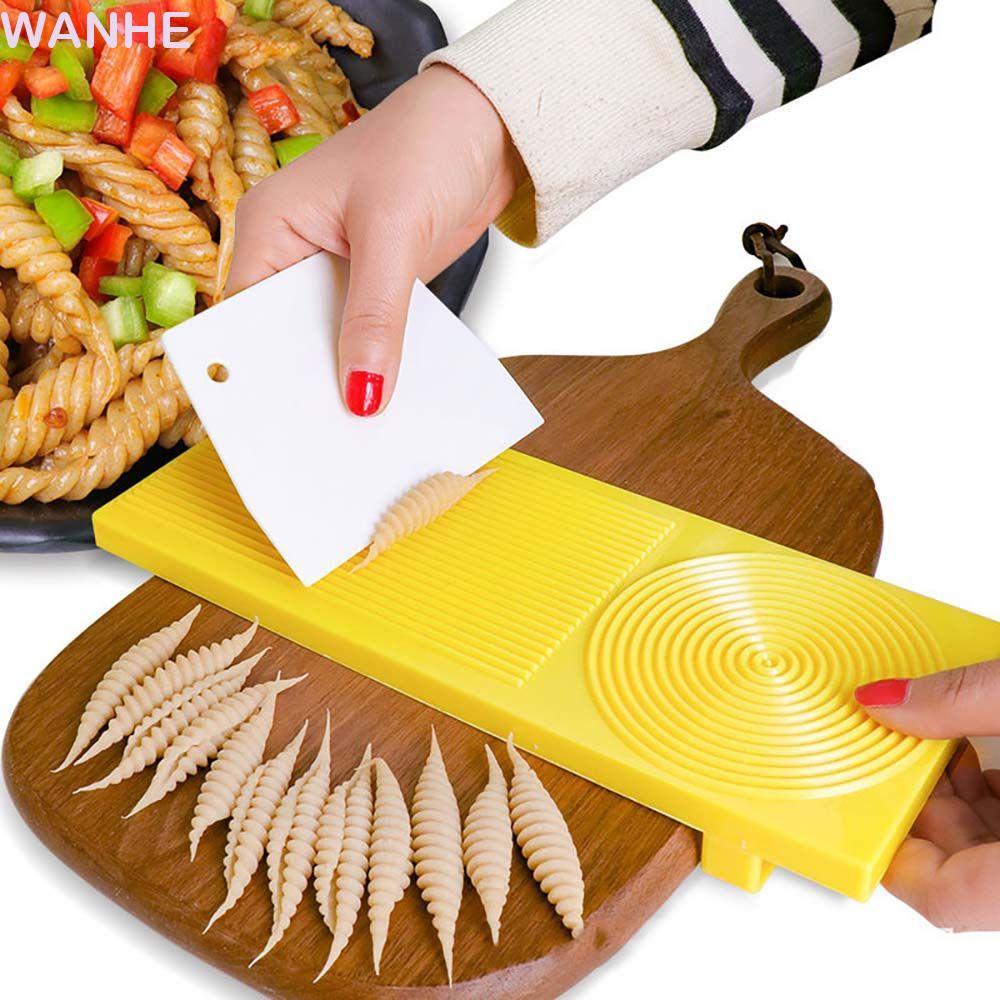 WANHE Pasta Board DIY 4 Cái / bộ Macaroni Maker Board Pasta Maker Noodle Maker Panel Tiện Ích Nhà Bế
