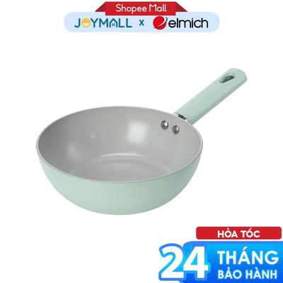 Chảo Chống Dính Ceramic Elmich EL5981SK Size 20,24,26cm, Hàng Chính Hãng, Dùng Mọi Bếp - JoyMall