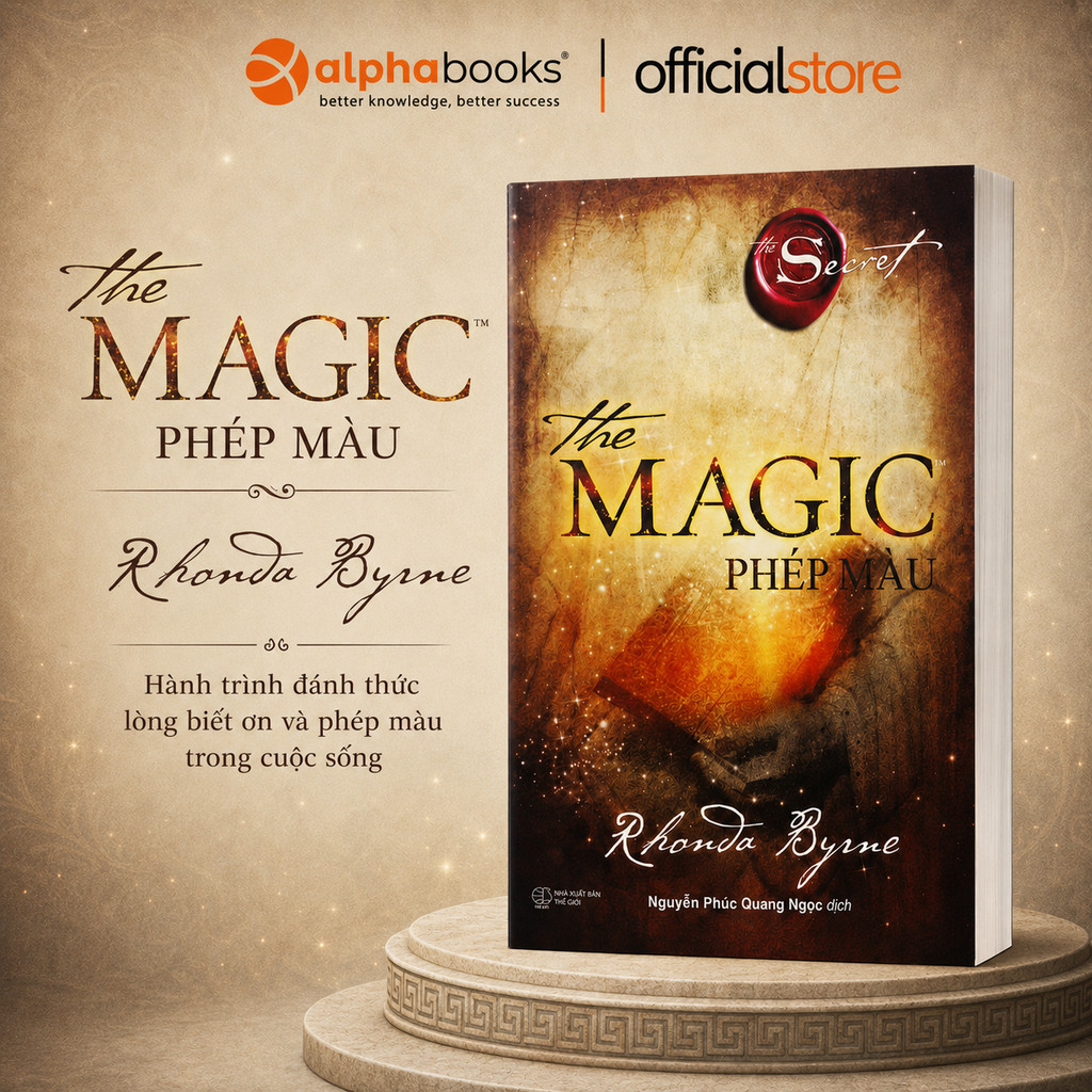 Sách - The Magic - Phép Màu - Rhonda Byrne (Thiên Minh Books)