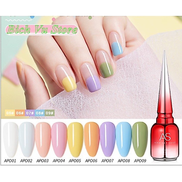Sơn Gel As mã APO | chai đỏ