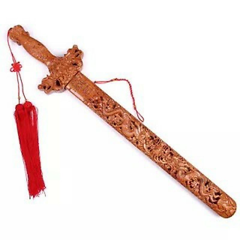 gỗ đào như hình dài 40cm
