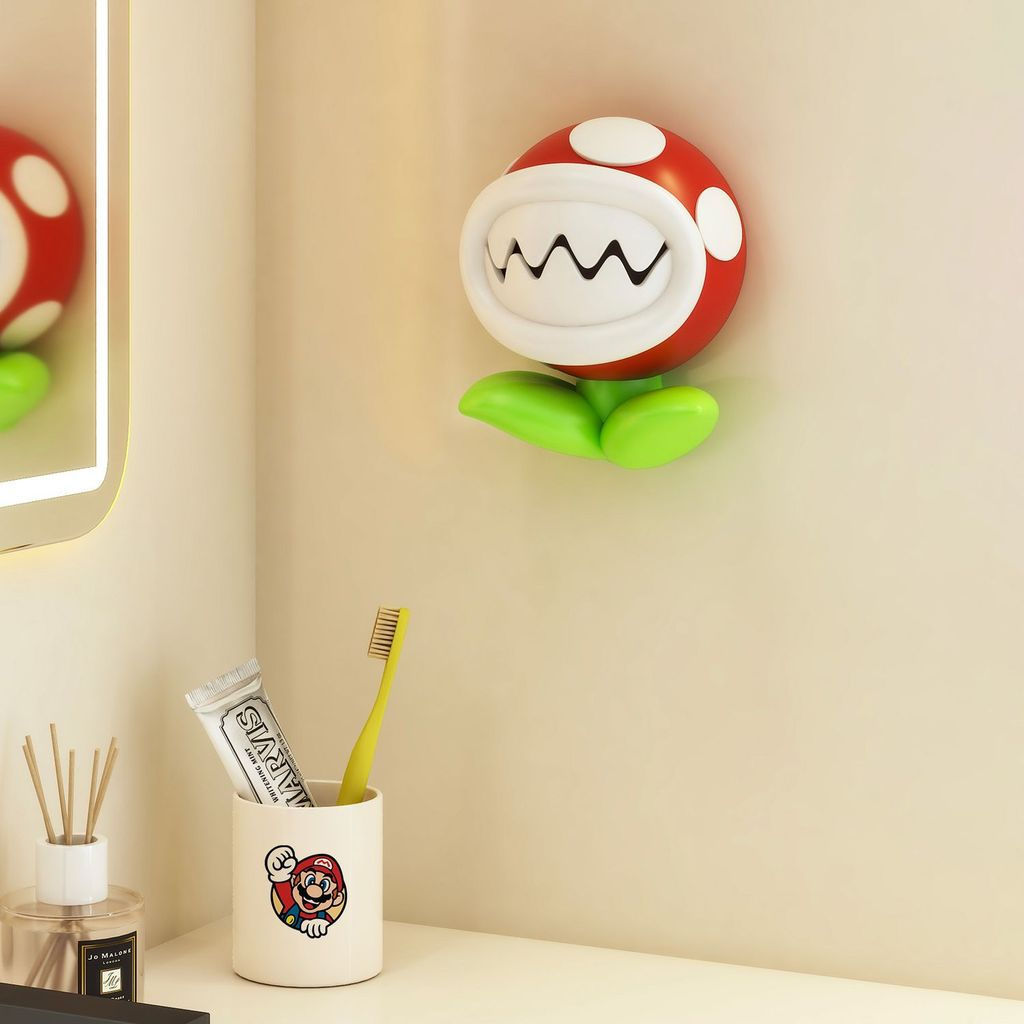 TQ~Large-clip towel holder for home bathroom, no-drill wall-mounted face towel storage rack, press-t
